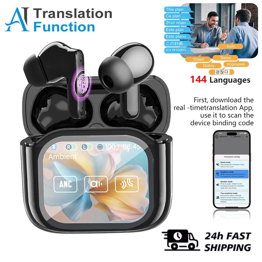 Real-Time Translation Earbuds – 144 Languages