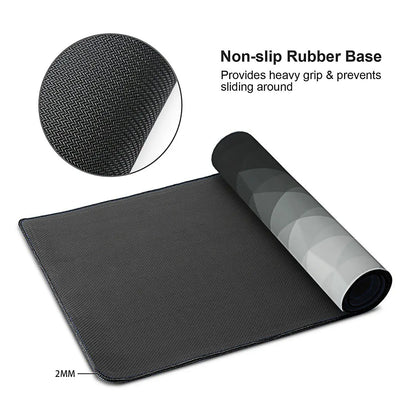 Large Thickened Gaming Mouse Pad | Stitched Edges, Non-Slip Base, Multiple Sizes