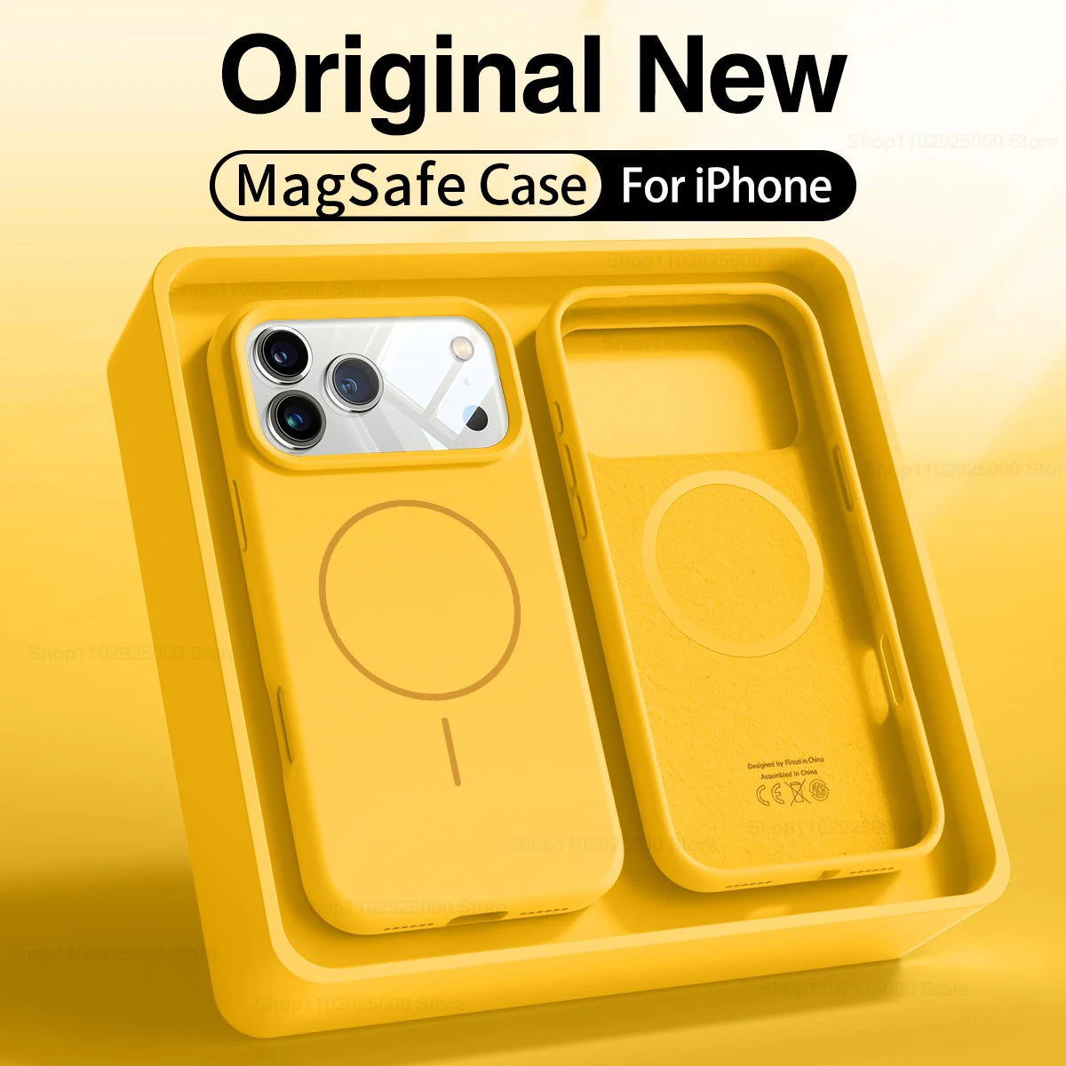 Magnetic Original Liquid Silicone Case For iPhone 13 14 15 16 17 18 Pro Max For Magsafe Cases For iPhone 18 Pro Max Phone Cover