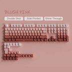 2026 Original Daylight Keycaps PTB Translucent, Side-engraved Oem 135 Keys, Customized To Fit 60/84/98/108 Mechanical Keyboards.