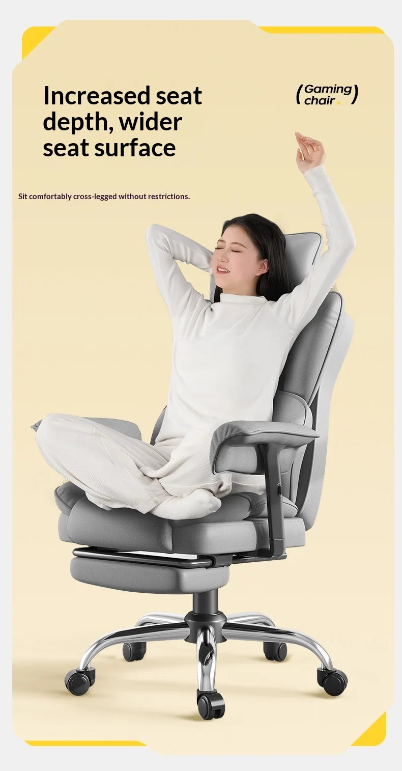 Ergonomic Office Chair High Back Lumbar Support Adjustable Mesh Seat Reclining Headrest Swivel Gaming Computer Desk Chair
