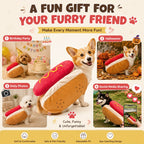 Halloween Pet Hot Dog Costume Funny Small Dogs Outfits Cute Soft Puppy Clothes Cat Dress Up Costume for Party Photo Shooting
