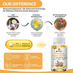 Aged Garlic Extract Capsules Odorless with Magnesium, Chromium, B1 & B9, Support Immune, Heart, Cardiovascular Health Supplement