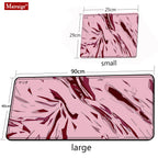 White Mousepad Art Mats 3 Mm Slipmat 900x400 Mouse Pad Xl Original Deskmat Home Office Carpet Substrate on The Table for Pc