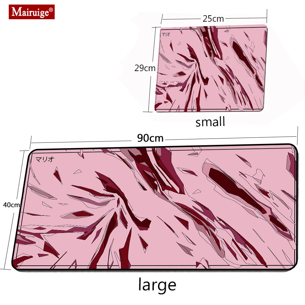 White Mousepad Art Mats 3 Mm Slipmat 900x400 Mouse Pad Xl Original Deskmat Home Office Carpet Substrate on The Table for Pc