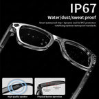 New Upgrade Smart glasses With Camera Video Recording AI Photo Recognition Bluetooth Call Translation Voice Sunglasses Men Women