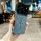 Microfiber Leather phone case for iphone 17 16 15 14 plus 13 12 11 pro max 16E AIR cover Luxury funda hip-hop streetwear cases
