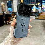Travis Scott Cactus Jack Luxury Suede Silicone iPhone Case – iPhone 11 to 17 Pro Max