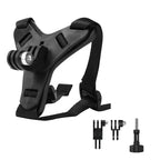 Motorcycle Helmet Chin Strap Mount for GoPro Hero 13 12 11 10 9 8 DJI Osmo Insta360 SJCAM SJ4000 AKASO Action Camera Accessories