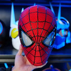 In Stock Miles Spider-Man 1:1 Scale Electronic Mask With Moving Glowing Eyes Ring Control Cosplay Toy Gift For Boys Gift