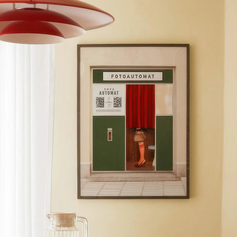 Motivational Text Quotes Fotoautomat Print Retro Wall Art Poster Decorative Painting Canvas Picture Living Room Nostalgic Elegan