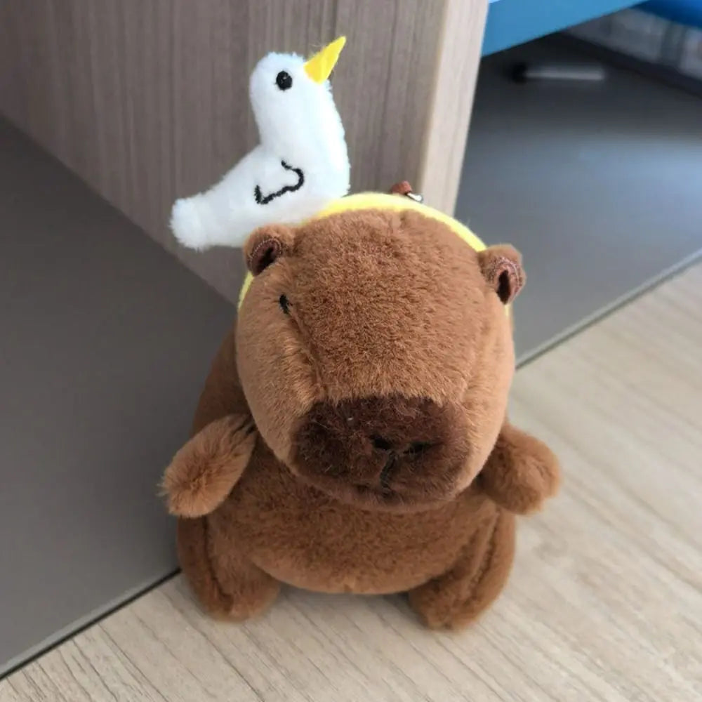 Cute Capybara Plush Toy Hoodie with Wings Simulation Doll Small Size Stuffed Animals Anime Fluffty Toy Birthday Party
