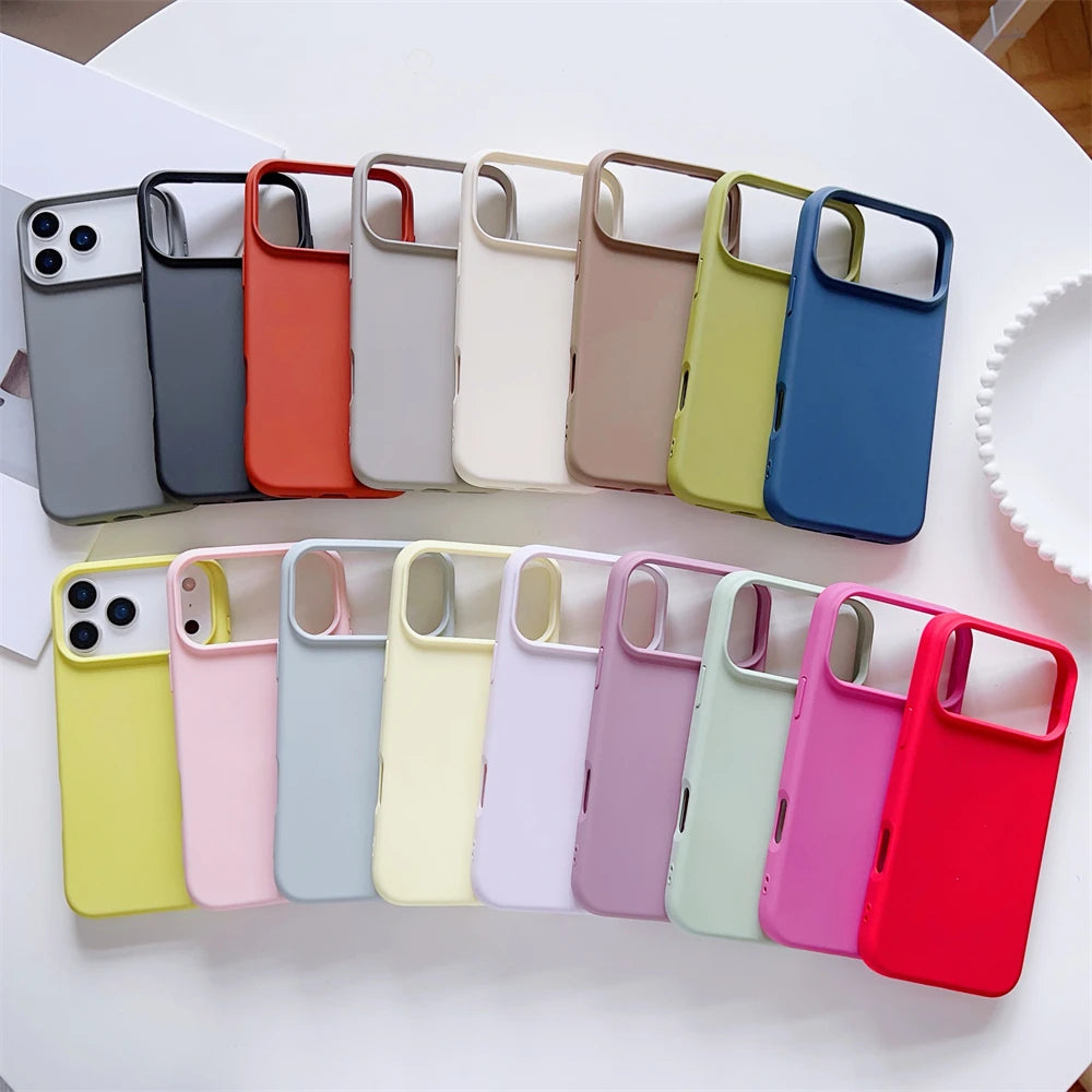 Original Official Silicone Case For iPhone 17ProMax 16 13 12 15 14 Pro Phone Cases For iPhone 16 13Pro 17 11 14 15 Pro Max Cover