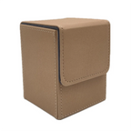 Card Fit For 100+Single Sleeved Cards  , Leather Trading Commander Deck Box Compatible With  Card Deck,Game Card Box