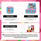 POP MART CRYBABY x Powerpuff Girls Series - Vinyl Face Plush Blind Box 1PC/6PCS Mystery Box