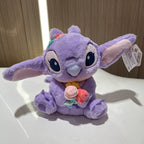 Genuine Disney Stitch 25-30CM Plush Toy Anime Lilo & Stitch Stuffed Toys Kawaii Cartoon Cute Pillow Doll Toys Kids Birthday Gift
