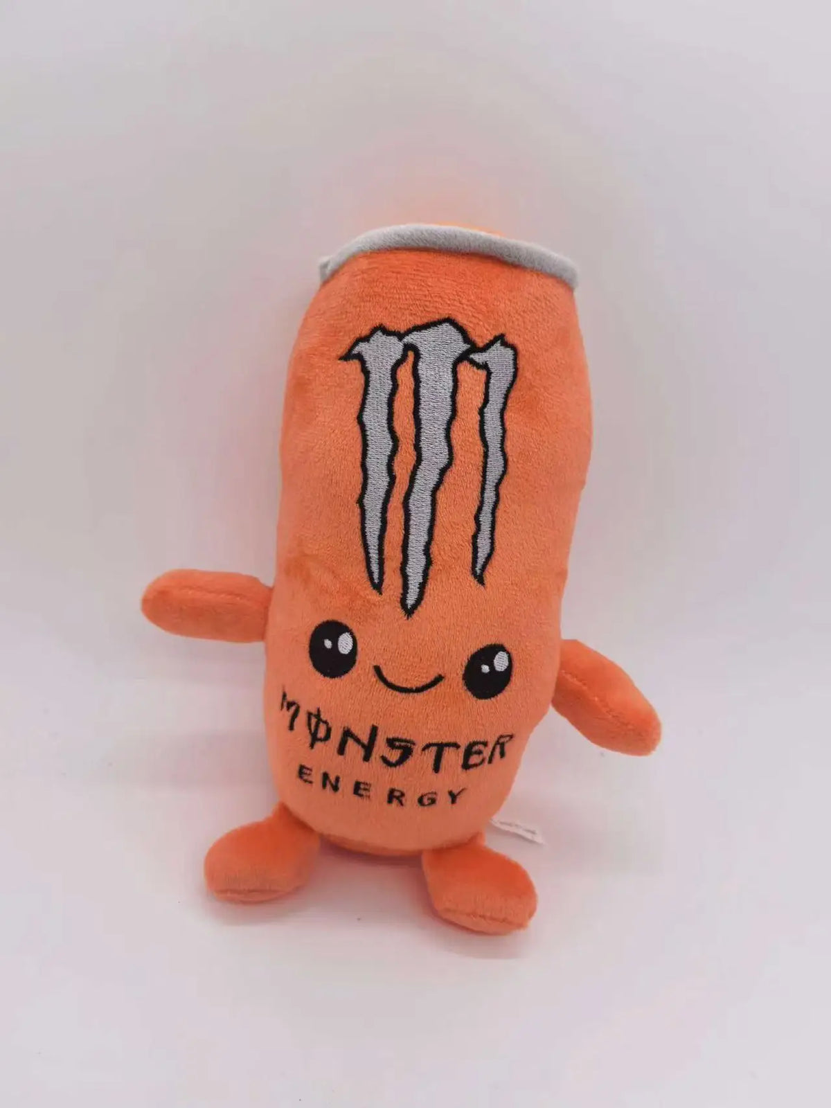 Zero Sugar White Monster Energy Drink Plush Toy Simulation Can Stuffed Ornament Doll Cute Soft Figure Decor Gift for Friend