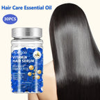 30PCS Vitamin Hair Care Capsules Moisture Serum Repair Hair Splitting Improvement Fast Restore Hair Soft Smooth Scalp Hair Care