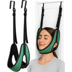 Upgraded Over The Door Neck Traction Large Weight Capacity Thickened Neck Support Breathable Design Home Neck Pain Relief Care