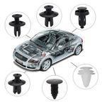 Auto Fastener Clip Mixed Car Body Push Retainer Pin Rivet Bumper Door Trim Panel Fastener Kit Car Clip 100/50 Box /Bag packaging
