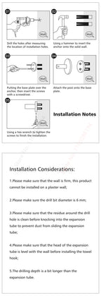 Adhesive Toilet Roll Paper Holder Organizer Wall Mount Storage Stand Kitchen Bathroom No Drill Tissue Towel Dispenser Stainless