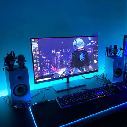 USB LED Strip Lights for PC Monitor | Music Sync, App Control, Gaming Atmosphere
