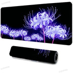 Accessories Long Mousepad Red Spider Lily Mouse Pad XXL Desktop Keyboard Table Pads Large Game Rubber Anti-slip DeskMat Computer