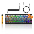 ATTACK SHARK X68HE X68PRO HE Magnetic Axis Gaming Keyboard Wired 8K Return Rate 5000mAh Battery Web Driver PBT Keycaps Esports