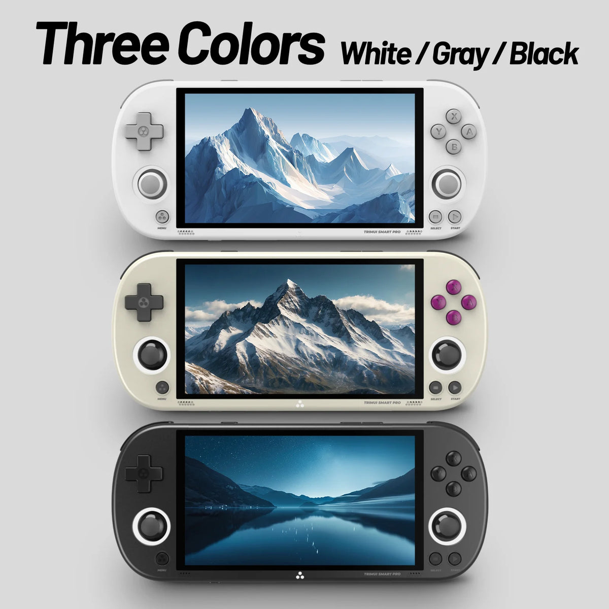 TRIMUI Smart Pro Handheld Game Players 4.96'' IPS Linux Emulator Portable Retro Video Game Consoles PSP Player Gift