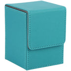 Card Fit For 100+Single Sleeved Cards  , Leather Trading Commander Deck Box Compatible With  Card Deck,Game Card Box