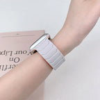 Magnetic Strap Silicone Bracelet For Apple Watch ultra 3 2 49mm 45mm 44mm 40mm 42mm 46mm 41mm 38mm IWatch Series 11 10 SE 9 8 7
