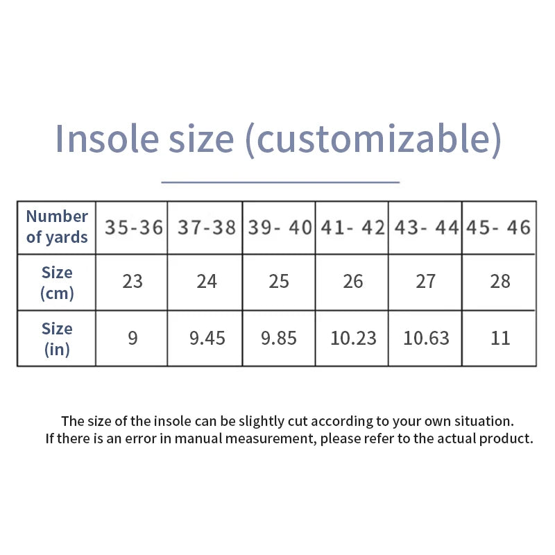 Sport Orthopedic Insoles for Feet Men Women EVA Breathable Shock Absorption Shoes Insole for Running Basketball Sport Care Pads