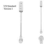 Auf Lager  Steckdosenadapter Steckdosenverteiler Wandsteckdosenadapter Ausziehbare Wandsteckdose Drehbarer Tragbarer Steckdosenadapter