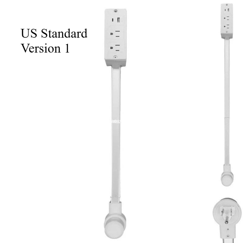 Auf Lager  Steckdosenadapter Steckdosenverteiler Wandsteckdosenadapter Ausziehbare Wandsteckdose Drehbarer Tragbarer Steckdosenadapter
