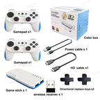 Emuelec 4.8 X10 Pro Game Stick 4K X10 Ultra Retro Video Game Console HD Output Consola Built In Retro Games Dual 2.4G Controller