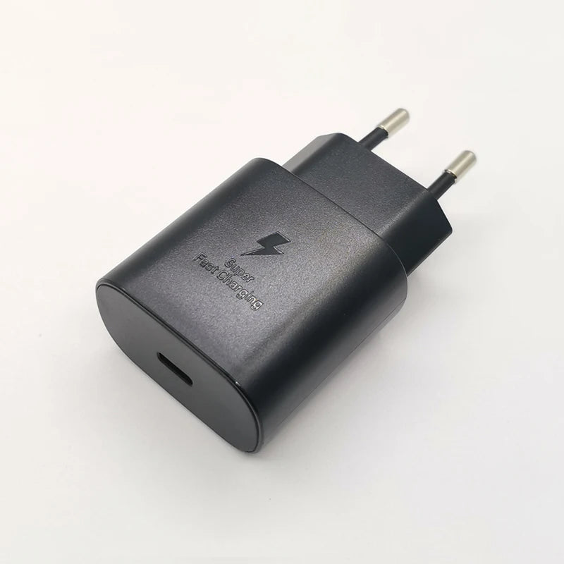 Samsung 25W PD Super Fast Charger Power Adapter Type C Cable For Galaxy Z Flip Fold 6 5 4 3 2 S20 S21 S22 S23 S24 Note 20 Ultra
