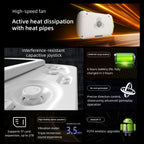 Anbernic RG Slide Retro Handheld Game Console 4.7-inch LTPS In-Cell Screen Capacitive Joystick Android 13 AI Assistant 5G WiFi Bluetooth 5.0 T820 Gaming Player With 5000 mAh Battery