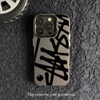 Luxury Stus Phone Case For iPhone 17 17e 16e 16 15 14 13 12 11 mini Pro Max X XR XSMAX 8 7 Air Plus Anti Fall Matte Back Cover