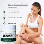 Inner Dose Nerve Relief Cream 120ml Magnesium Arnica Moisturizing Body Cream Deep Muscle Soothing Lotion for Joint Discomfort