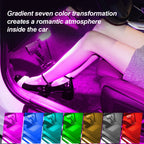 1 PC Multi Color Car Light Wireless LED Touch Light Roof Light Sensor Read Lamp Mini USB Charging Light Car Interior Accessories