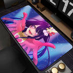 Gaming Accessories Mause Pads Oshi No Ko Hoshino Ai Computer Mouse Pad Carpet Kawaii Girl Deskmat Keyboard Pads коврики для мыши