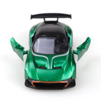 (Bagged) 1:36 Martin Alloy Racing Car, 1.36 scale simulated alloy pullback racing car, boy's toy, simulated racing car