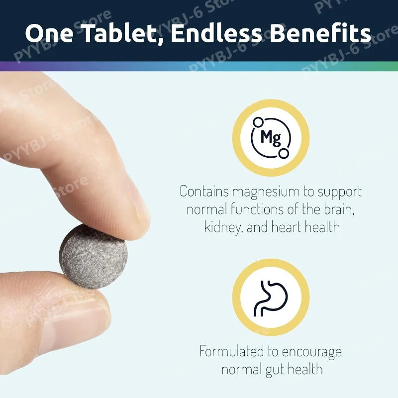 Hydrogen Water Tablets Magnesium 12 PPM H2 Molecular Hydrogen Effervescent Tablets for Drinking Water Energy Wellness 90 Tablets
