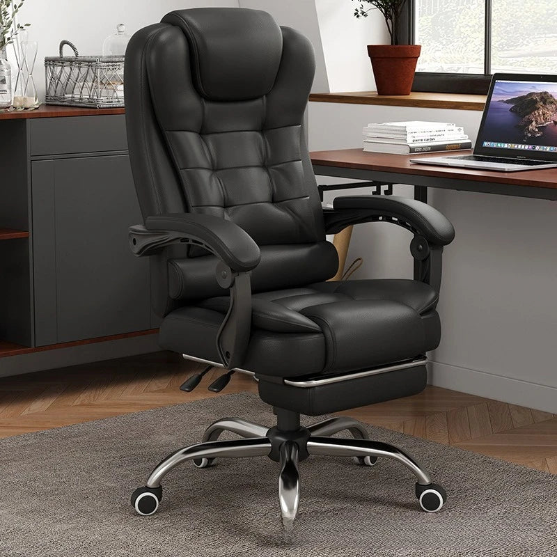 Multi-functional Computer chair Household comfortable boss chair Lifting swivel chair Recumbent back office chair
