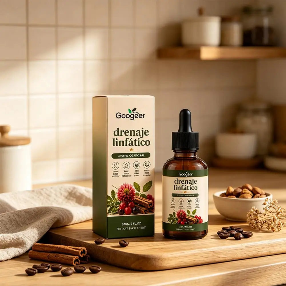 60ml Lymphatic Herbal Drops 60ml Natural Plant‑Based Dietary Supplement Body Wellness Support for Daily Body Balance Care