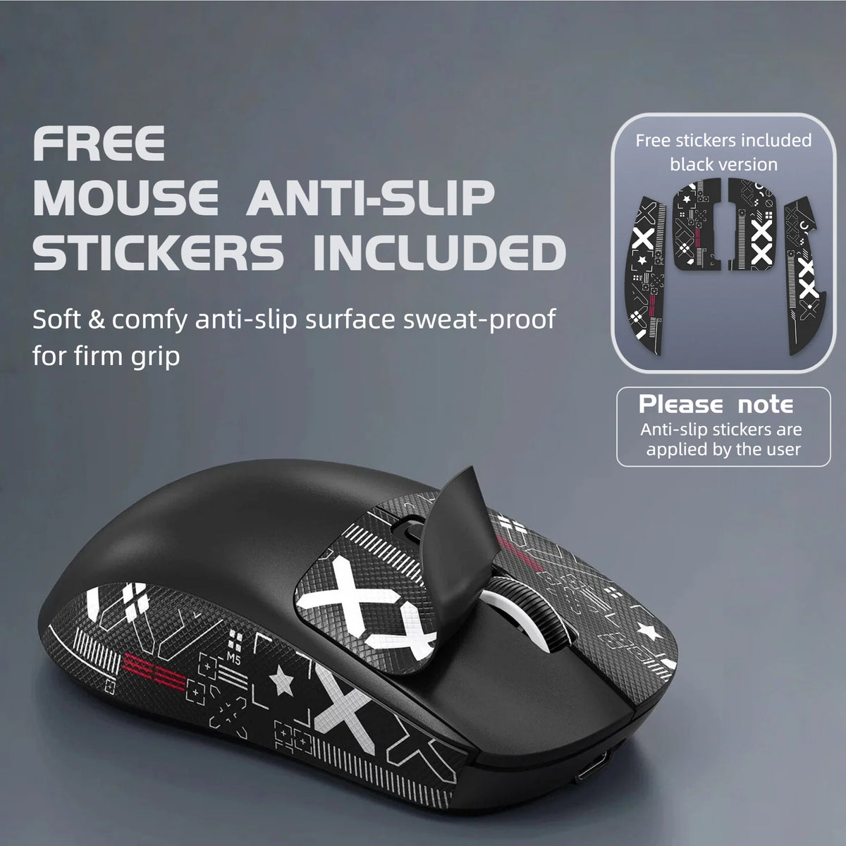 Wireless Mouse Bluetooth 5.4 2.4G Type-C Tri-Mode Rechargeable Gaming Mouse 8000 DPI 1000Hz Lightweight 58g RGB Mouse for PC Laptop Phone Tablet