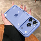 Advanced Silicone Soft Edge Transparent Hard Back Panel Case For iPhone 18 17 Pro 17 Pro Max PC Shockproof Phone Case Cover Gift