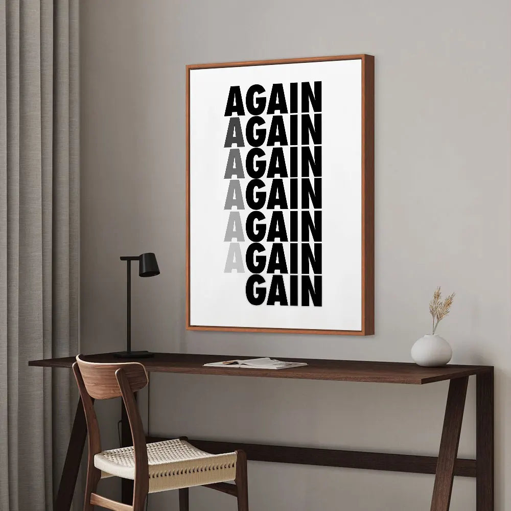 Minimalist Motivational Quotes Inspirational Discipline Art Poster Canvas Painting Wall Prints Picture Room Home Office Decor
