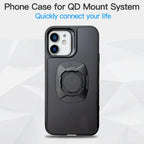 Twsit Lock Phone Case Holder MotorCycle Bicycle iPhone case Quick Lock Fit for Quad System Phone Mount/Holder 14 15 16 Pro Max