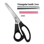 Tailor Scissors Pinking Shears Zig Zag Sewing Cut Serrated Lace Scissors Sewing Accessories Fabric Scissors DIY Sewing Tool